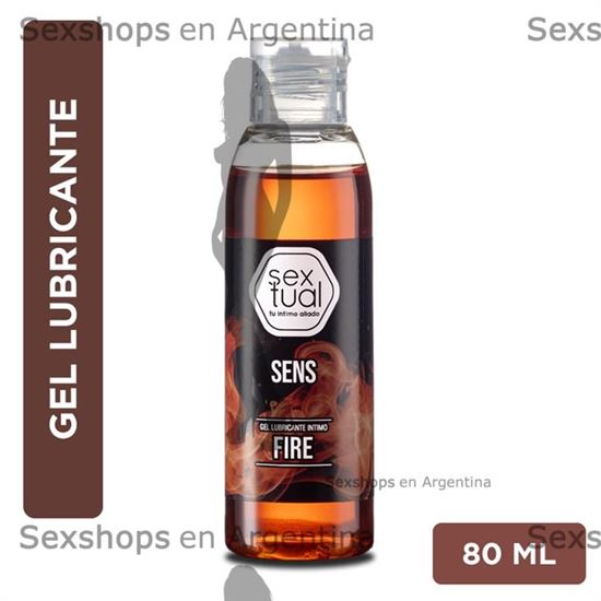 Gel lubricante intimo efecto calor FIRE 80ml